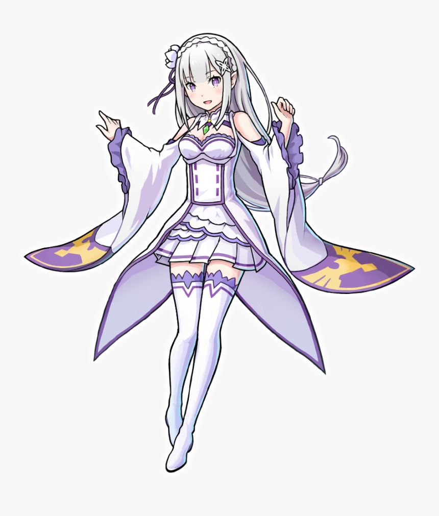 All Worlds Alliance Wiki Emilia Re Zero Png Transparent Png