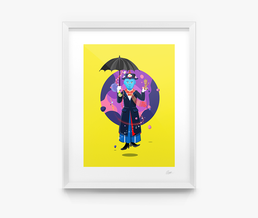 Yondupoppins Print - Graphic Design, HD Png Download, Free Download