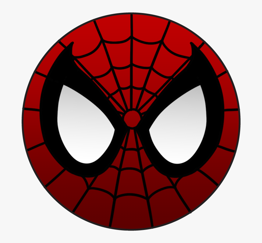 Transparent Spiderman Face Png - Spiderman Logo Clipart, Png Download -  kindpng
