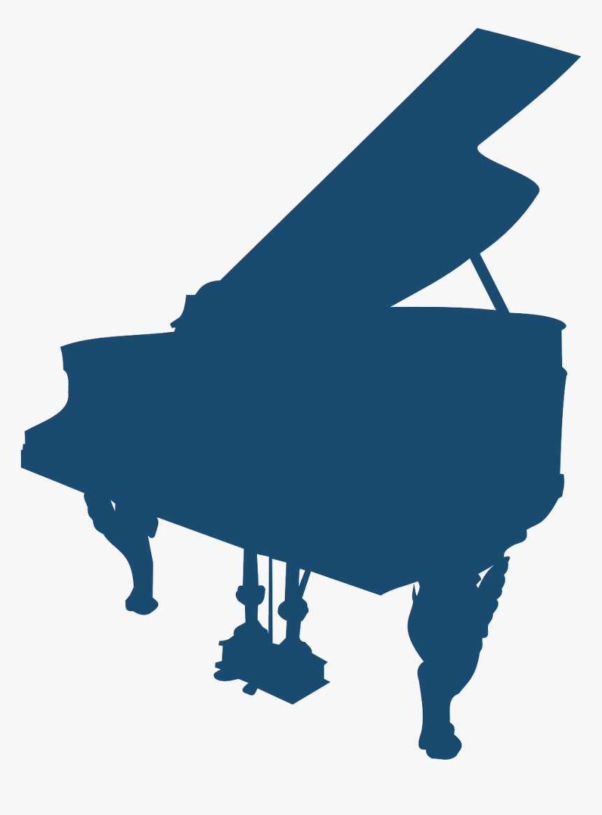 Grand Piano Silhouette Png, Transparent Png, Free Download