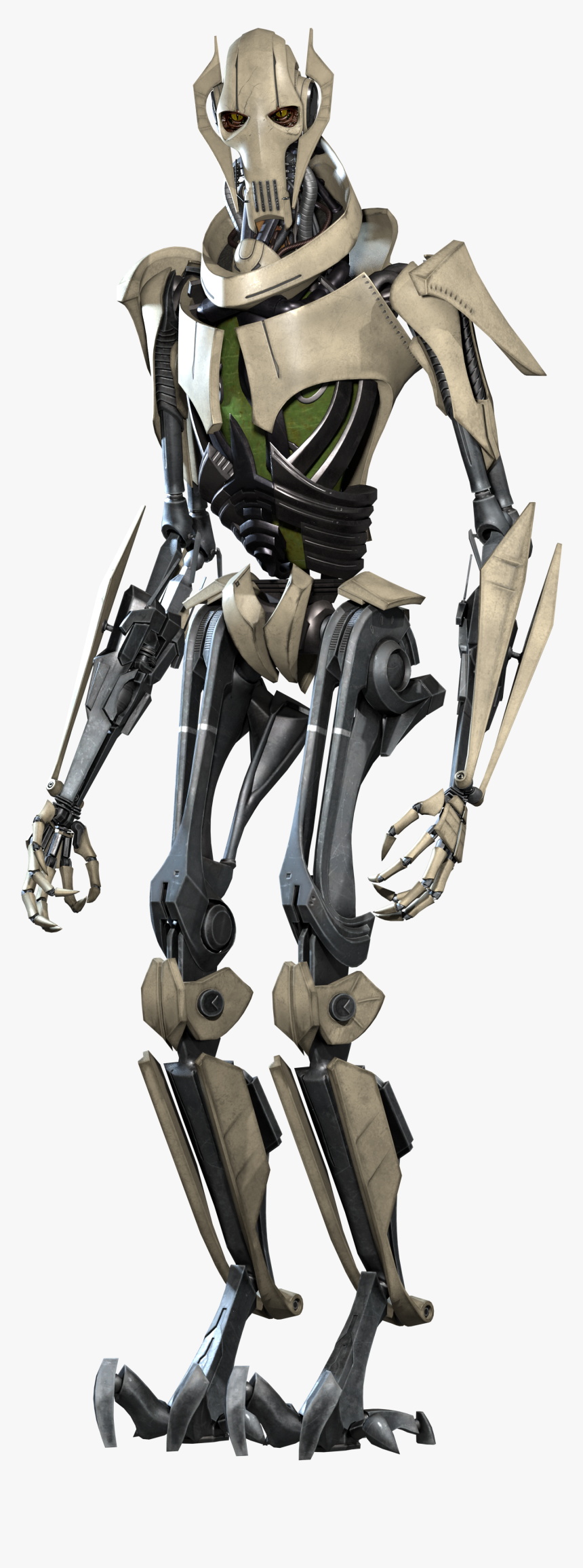 Star Wars General Grievous Png, Transparent Png, Free Download