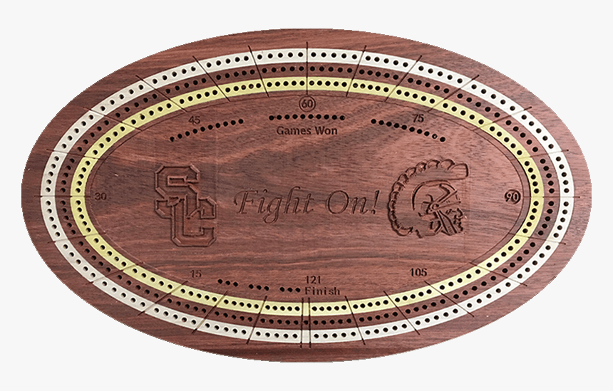 One Of Our Bloodwood Cribbage Boards With Maple And, HD Png Download, Free Download