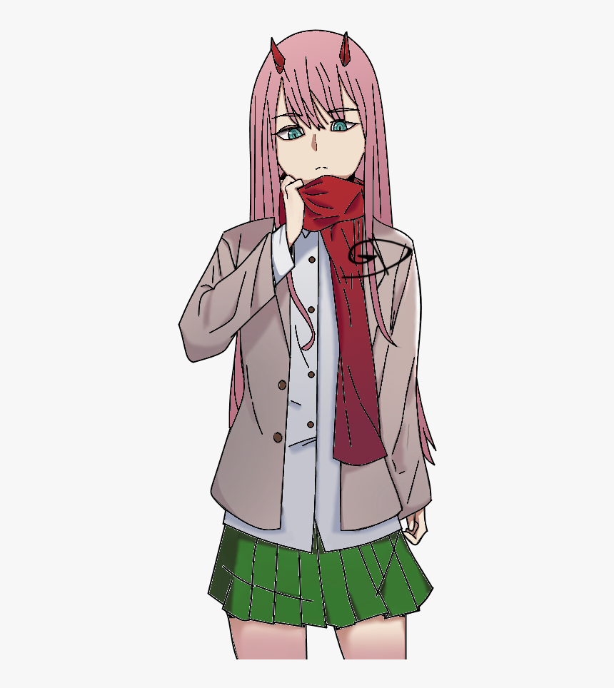 zero two uniform figure