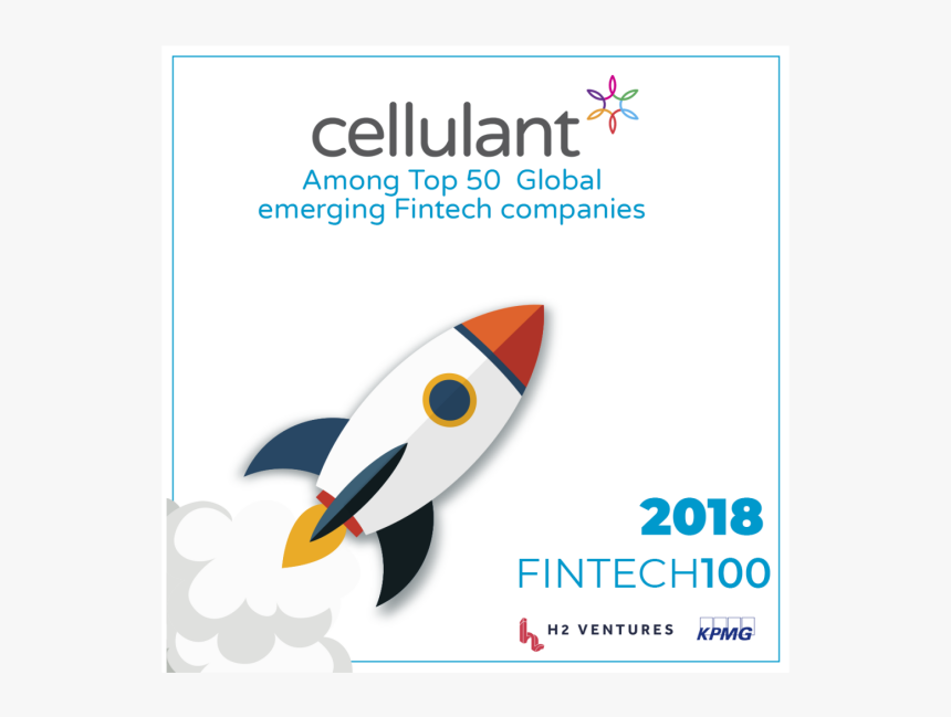 Cellulant Listed Among Top 2018 Global Fintech100 Companies - Cellulant, HD Png Download, Free Download