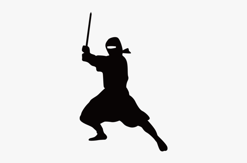 Japan At Getdrawings Com - Transparent Silhouette Ninja, HD Png Download, Free Download