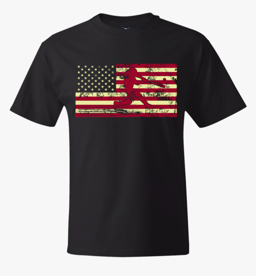 Male Baseball Player Silhouette On The American Flag - Plague Inc T ...