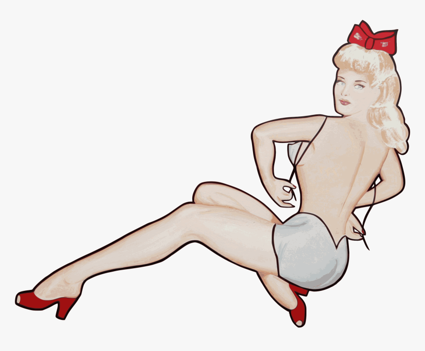 Pin-up Girl 2 - Pin Up Girl Free, HD Png Download, Free Download