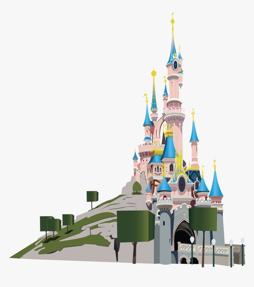 Walt Disney World Sleeping Beauty Castle Brazil Ariel - Castelo Bela Adormecida Png, Transparent Png, Free Download