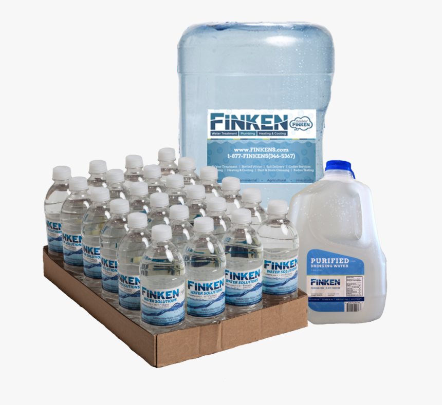 Box Of Water Bottles, HD Png Download, Free Download