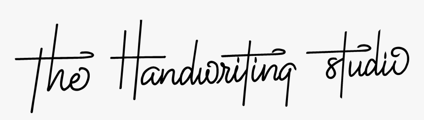 The Handwriting Studio - Handwriting Png, Transparent Png, Free Download