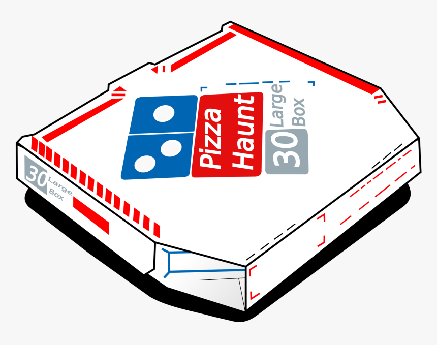 Pizza Haunt Clip Arts - Cartoon Pizza Box Png, Transparent Png, Free Download