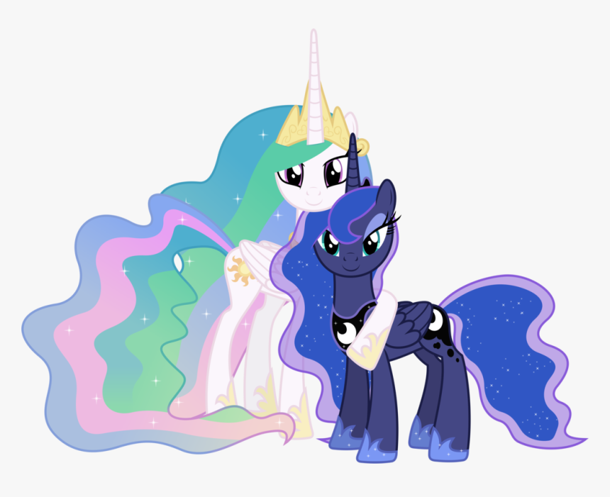 Celtestia And Luna - My Little Pony Princess Celestia And Princess Luna ...
