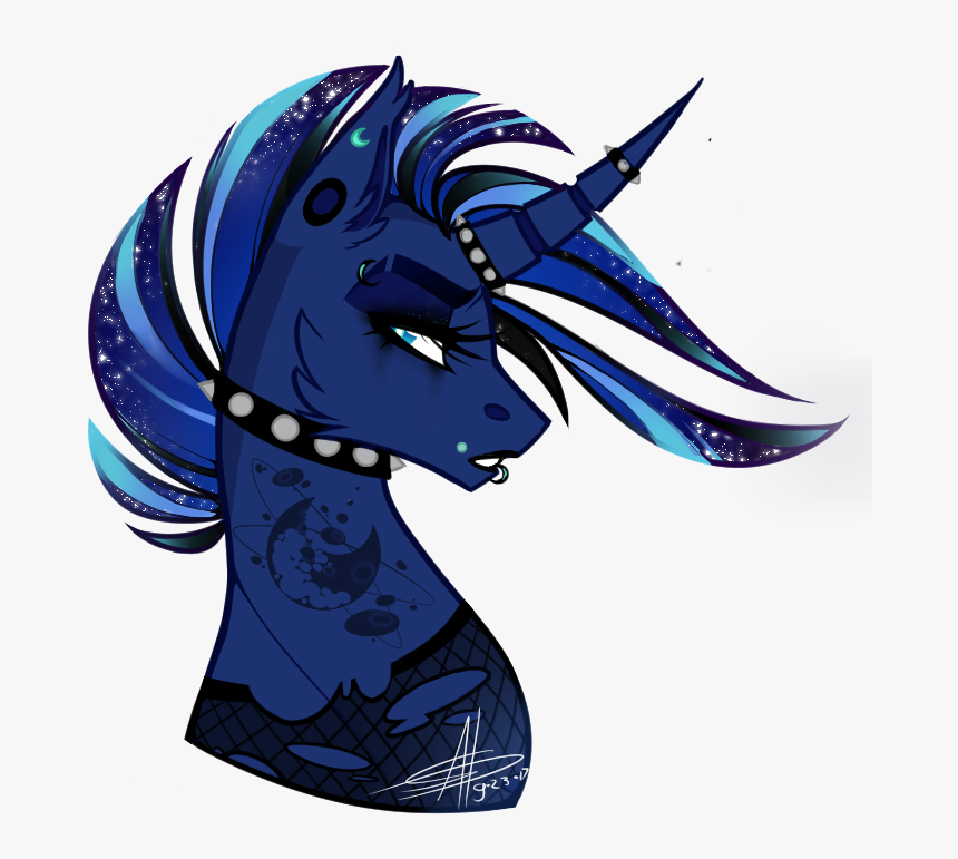 Mlp Punk Luna, HD Png Download, Free Download