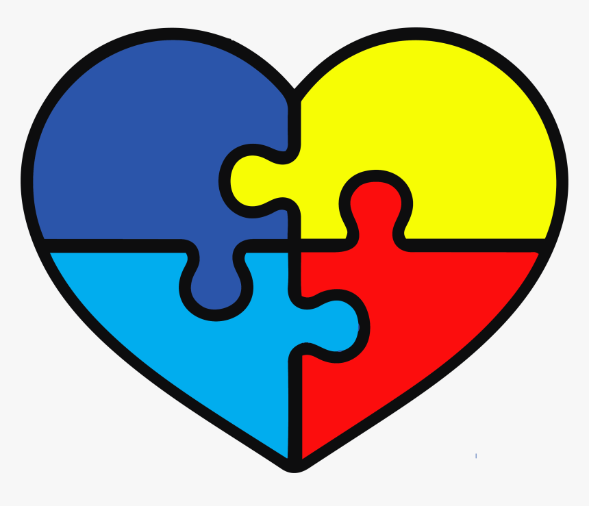 Autism Awareness Heart Svg, HD Png Download, Free Download