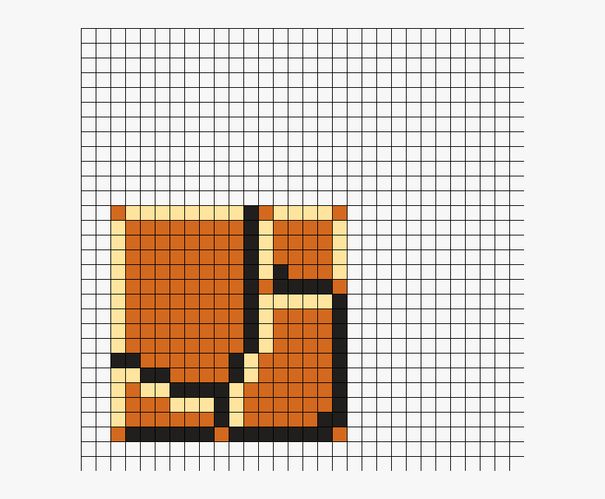Mario Block Pixel Art