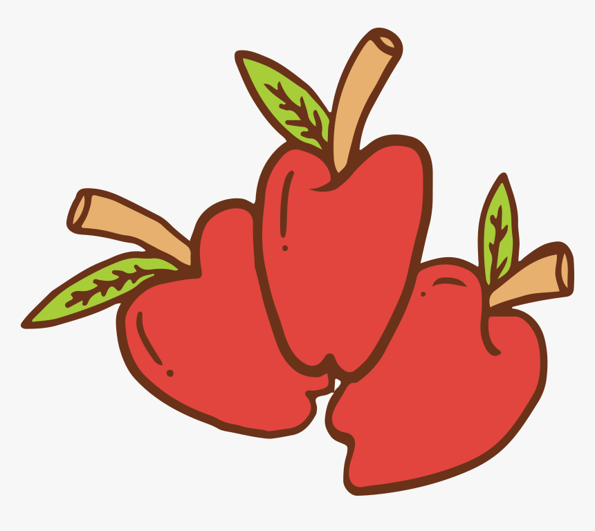 Red Apples Transprent Png - Apples Cartoon Png, Transparent Png, Free Download