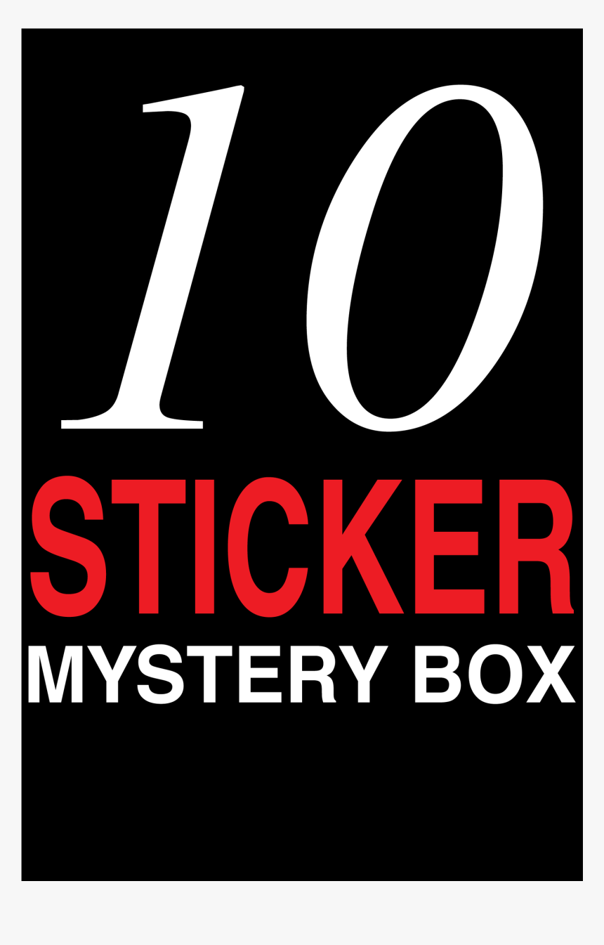 10 Sticker Mystery Pack - Alarm Stickers, HD Png Download, Free Download