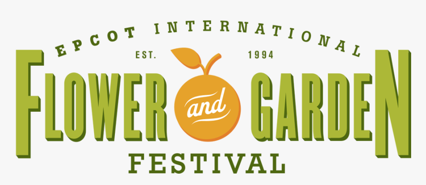 Epcot Flower And Garden Festival Logo, HD Png Download - kindpng