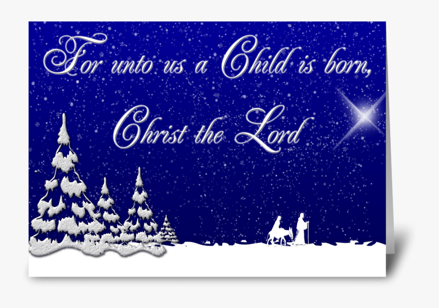 Star Of Bethlehem Greeting Card, HD Png Download, Free Download