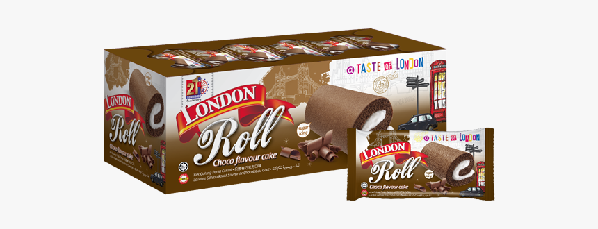 London Choco Roll Cake, HD Png Download, Free Download