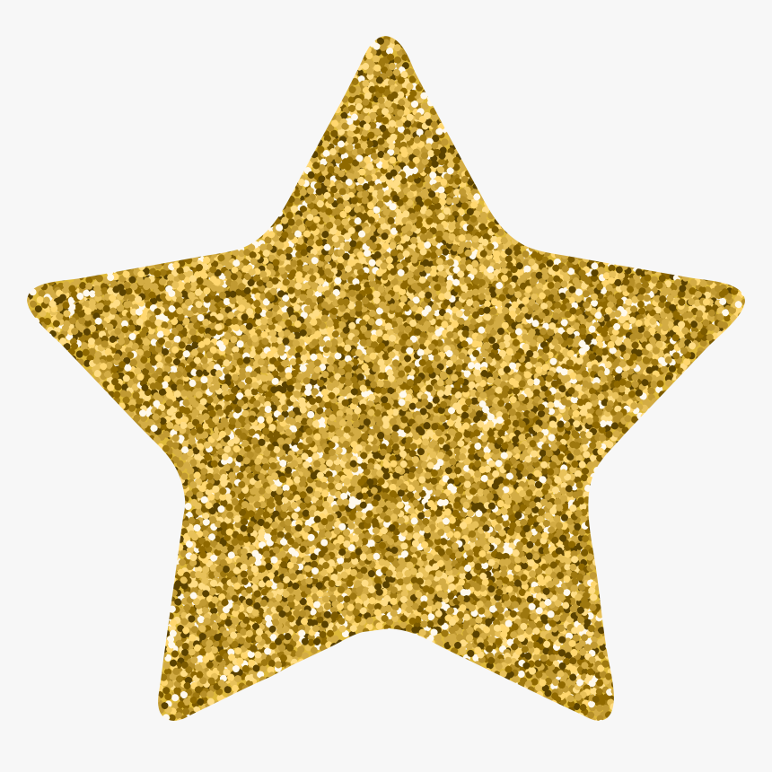 Star Decor Gold Clip, HD Png Download, Free Download