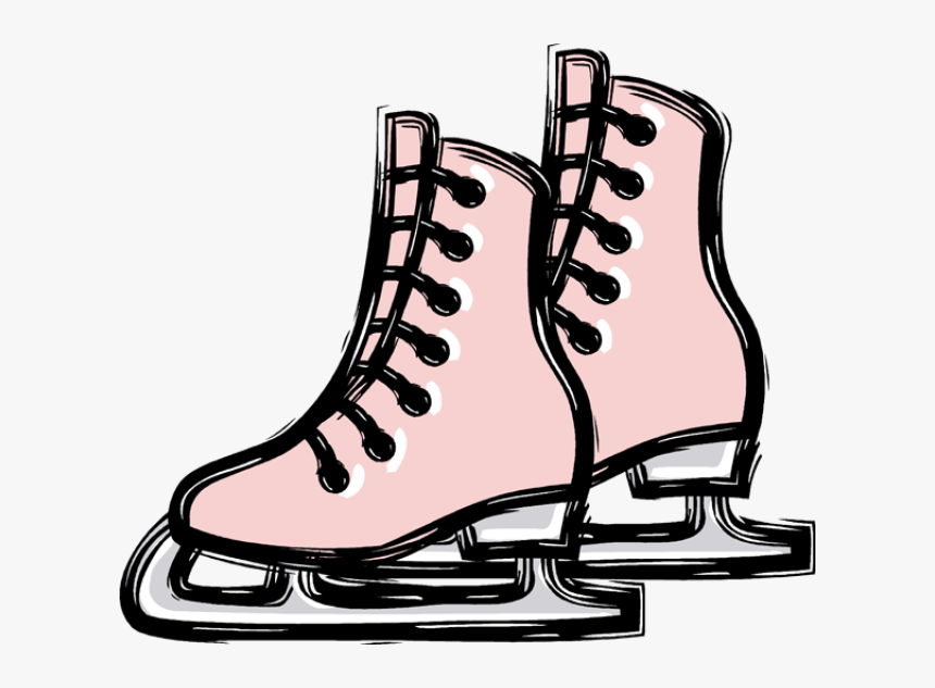 Transparent Skate Png - Ice Skates Clipart, Png Download, Free Download