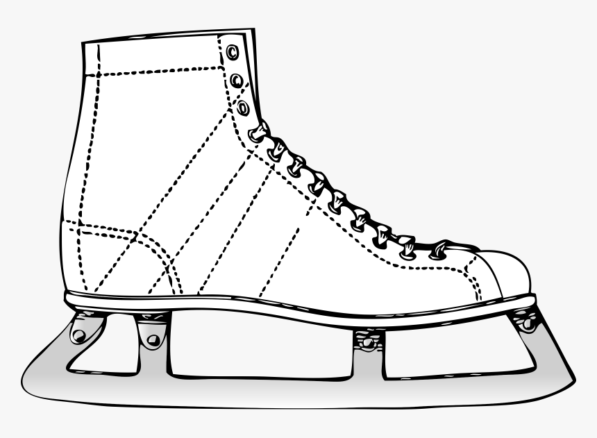 Ice Skate Clip Arts - Ice Skate Clip Art, HD Png Download, Free Download