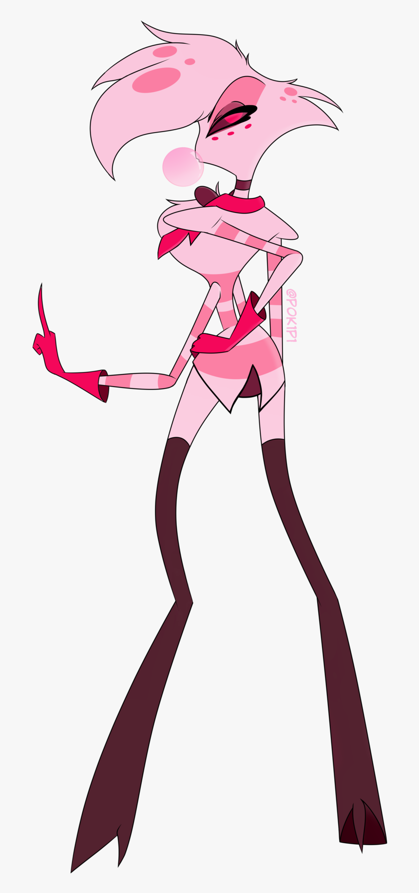Image Hazbin Hotel Angel Dust Butt Hd Png Download Kindpng - roblox angel dust face decal