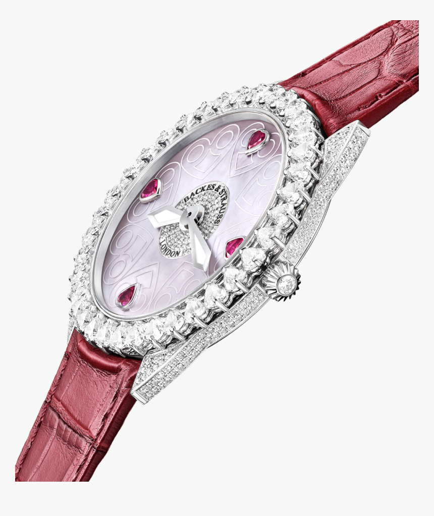 Piccadilly Renaissance Diamond Heart Side-shot - Analog Watch, HD Png Download, Free Download