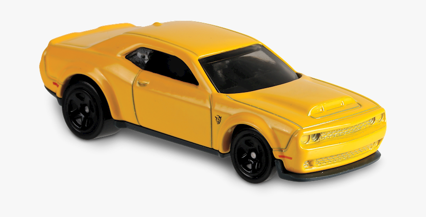 Hot Wheels 2018 Srt Demon Yellow, HD Png Download, Free Download