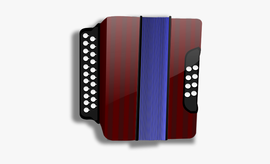 Cherkes Harmonica - Harmonica Accordion Clipart, HD Png Download, Free Download