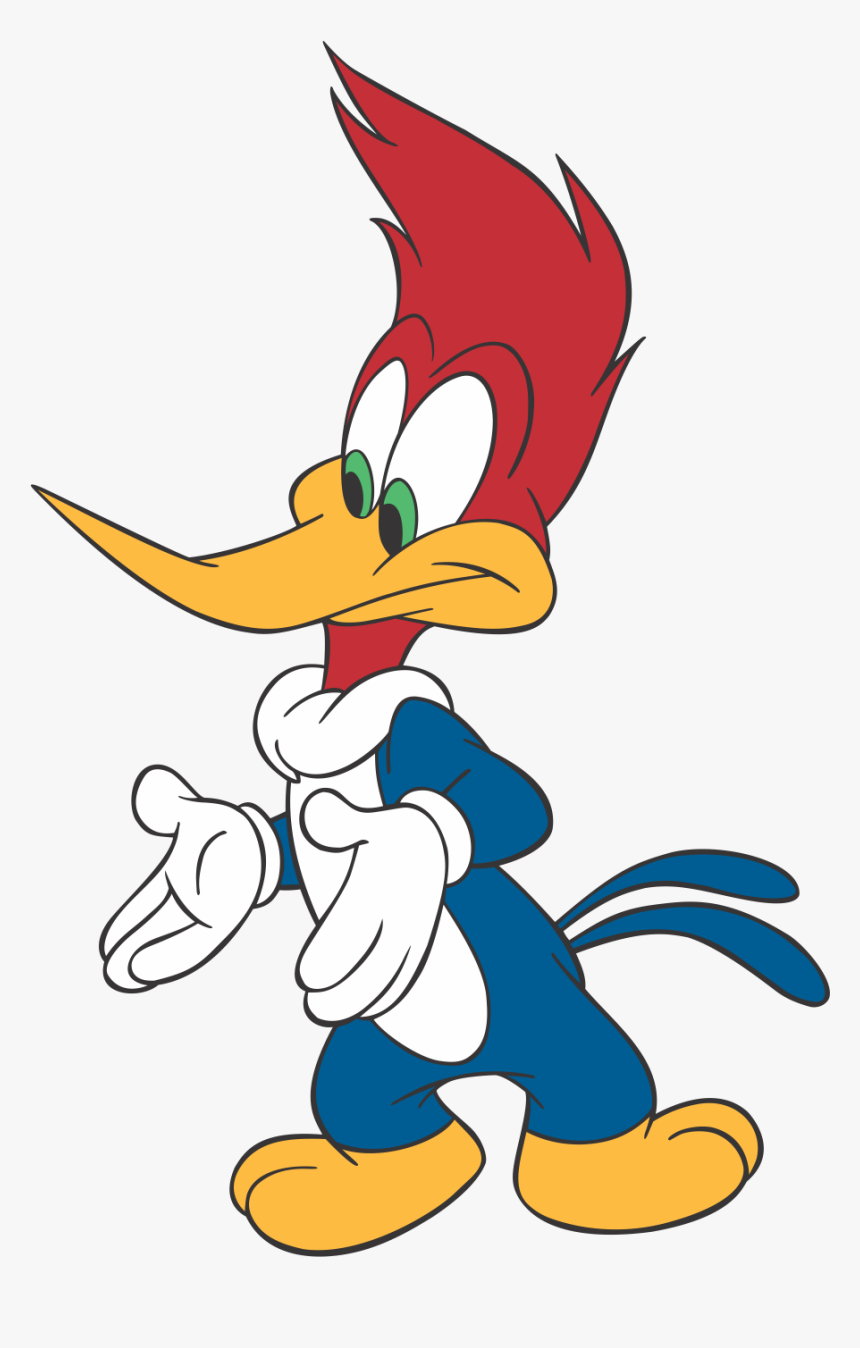 Woody Woodpecker Characters, Woody Woodpecker Cartoon - Woody Woodpecker Clear Background, HD Png Download, Free Download