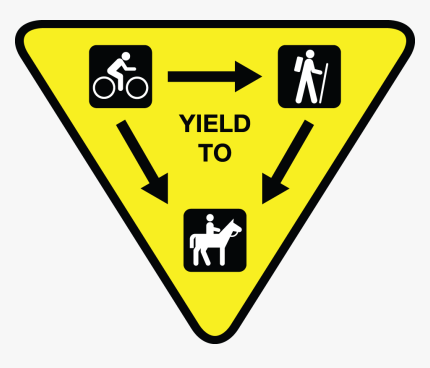 Trail Etiquette, HD Png Download, Free Download