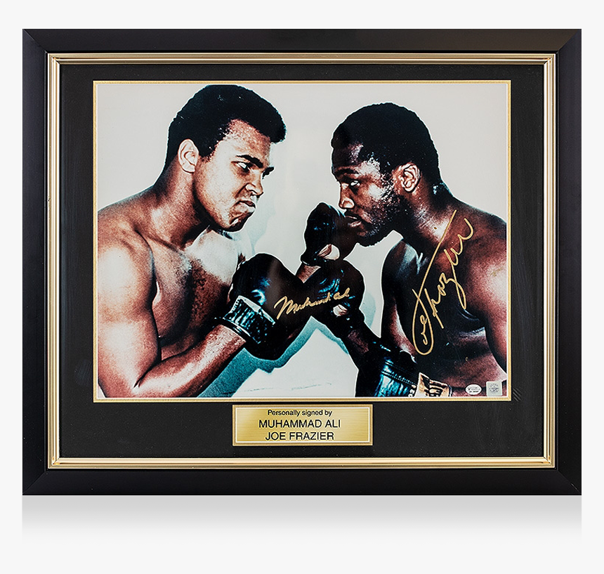 Ali Frazier Signed Face Off, HD Png Download, Free Download