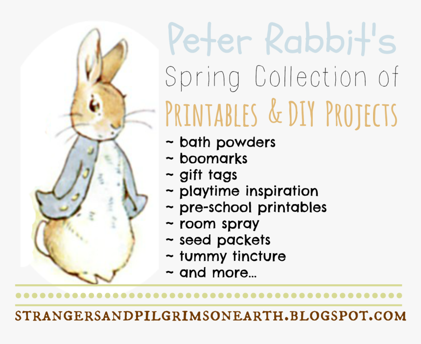 Strangers & Pilgrims On Earth - Peter Rabbit Classic, HD Png Download, Free Download