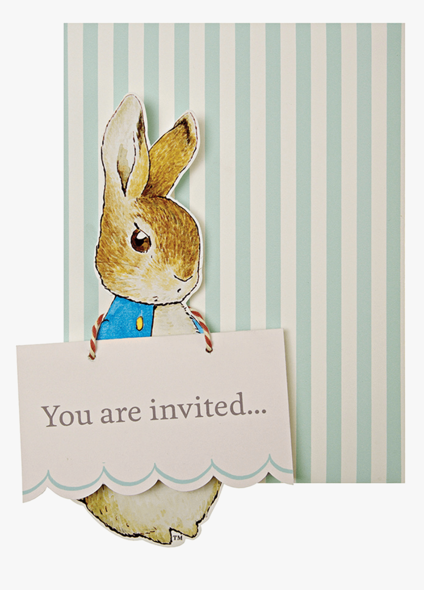 Transparent Peter Rabbit Png - Invitations, Png Download, Free Download