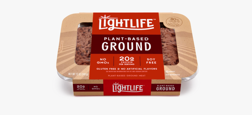 Lightlife Plant-based Ground - Lightlife Plant Based Ground, HD Png Download, Free Download