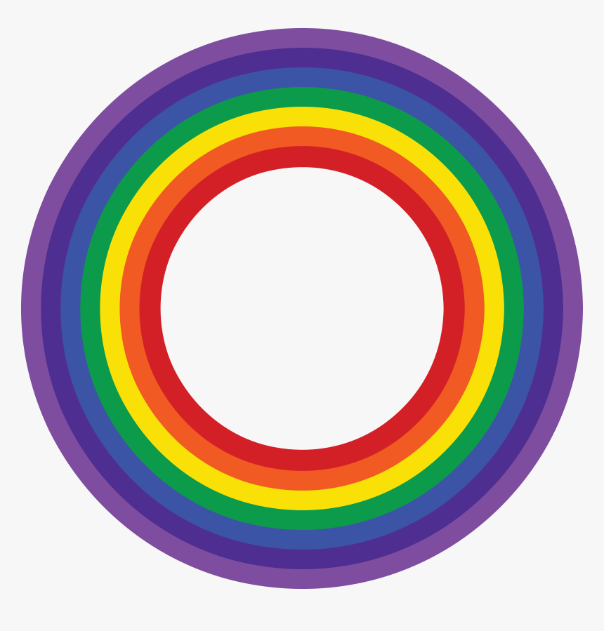 Rainbow Circle Clipart, HD Png Download, Free Download