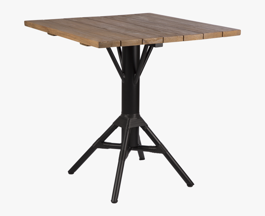 Black, 70x70cm Teak,sika Design,coffee & Side Tables,end - Sika Design, HD Png Download, Free Download