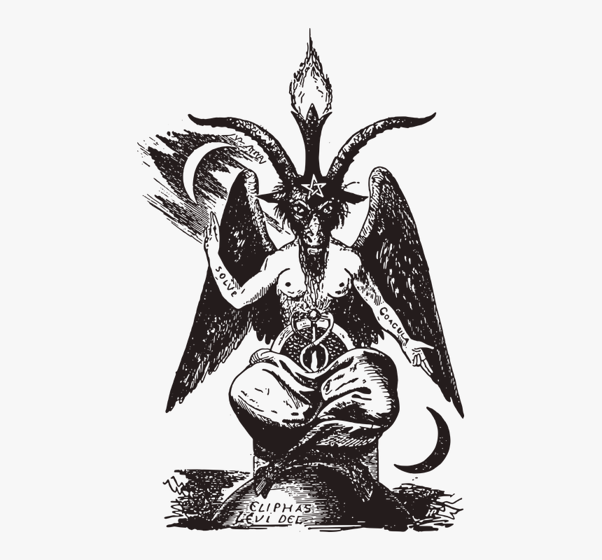 Devil, Baphomet, Occultism, Occultism Symbol - Baphomet Transparent, HD Png Download, Free Download