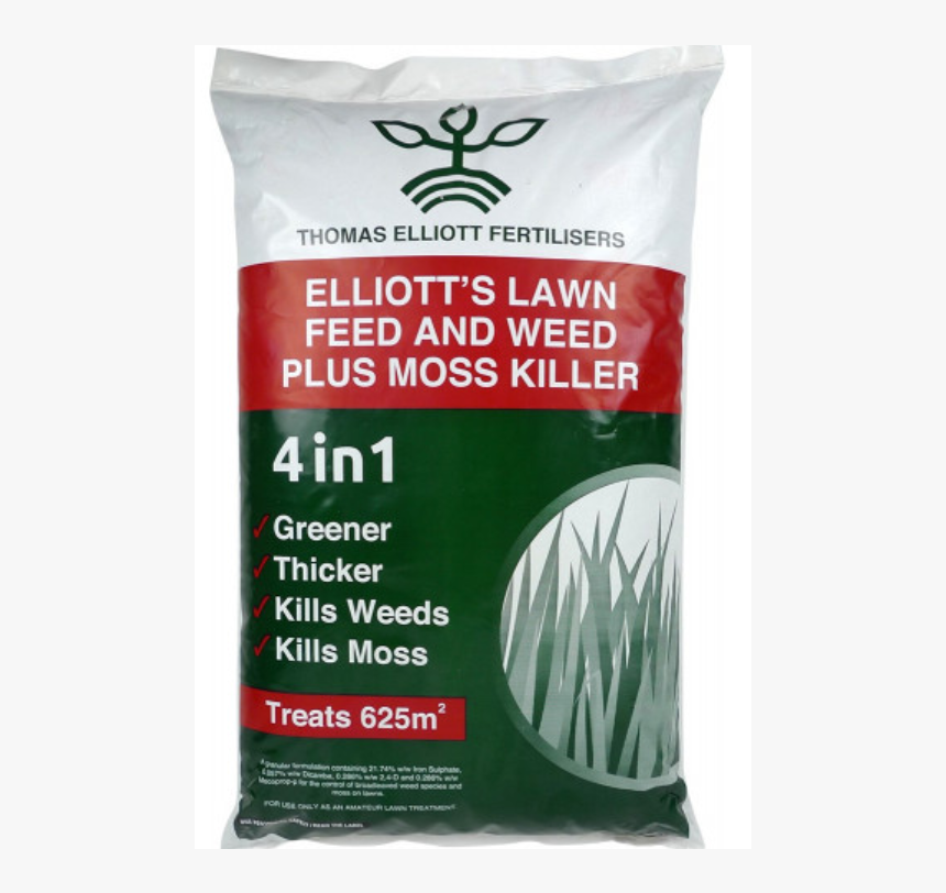 Elliots 4 In 1 Lawn Feed Weed Killer - Thomas Elliot Weed N Feed, HD Png Download, Free Download