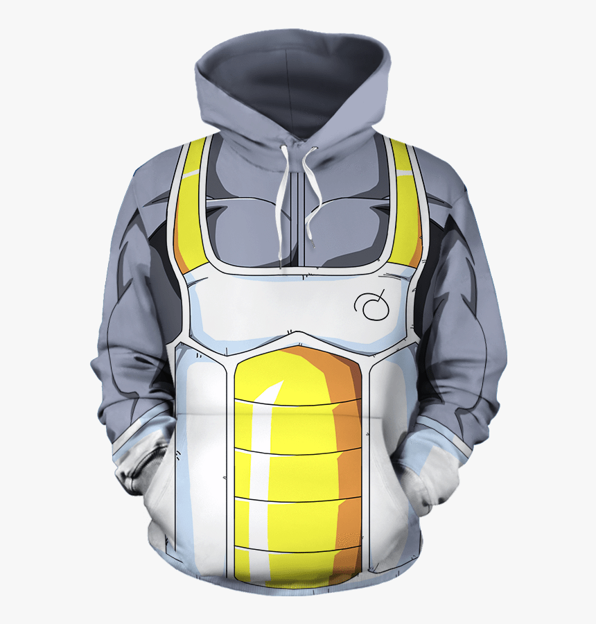 Dragon Ball Z Saiyan Armor Hoodie, HD Png Download, Free Download