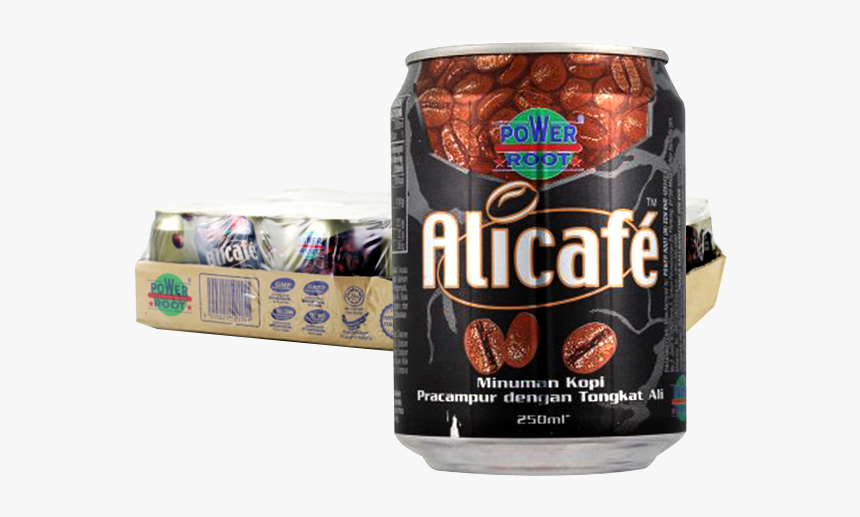 Alicafe With Tongkat Ali 24 X 250ml "
title="alicafe - Power Root Tongkat Ali 250ml X 24, HD Png Download, Free Download