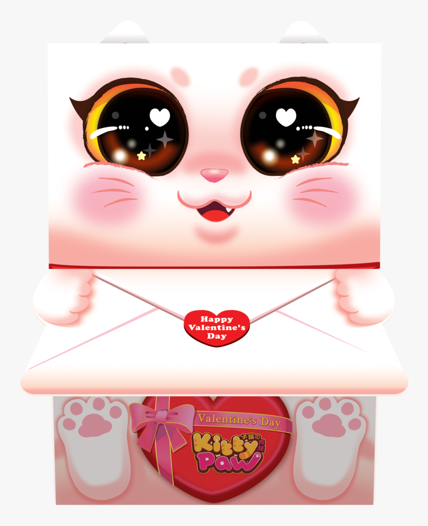 Kittypaw Valentines 3d Boxopening Rgb - Kitty Paw Valentine's Day Edition, HD Png Download, Free Download