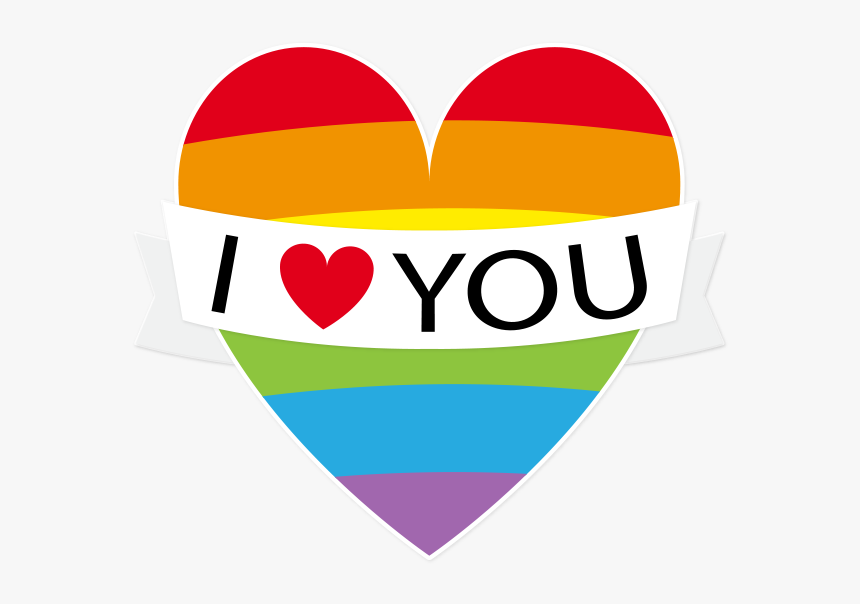 Gay Pride Lgbt Emoji For Imessage Messages Sticker-6 - Lgbt Heart Emoji, HD Png Download, Free Download