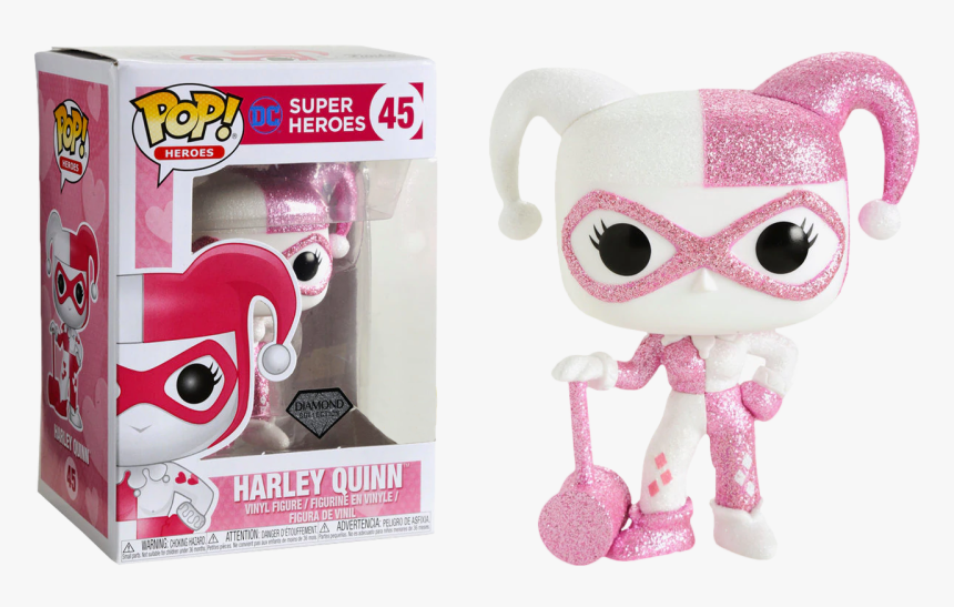 Harley Quinn Pink Diamond Glitter Us Exclusive Pop - Funko Harley Quinn ...