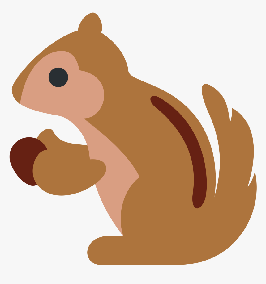 Emoji Ardilla - Squirrel Clipart Png, Transparent Png, Free Download