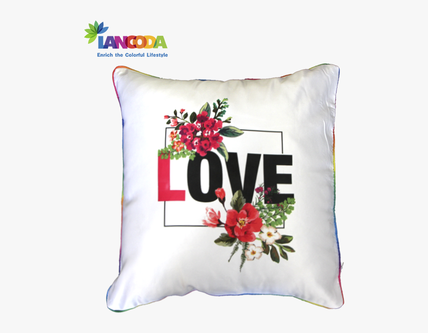 Blank Sublimation Glossy Color Edge Peach Pillow Cover - Sublimation Pillows Covers Design, HD Png Download, Free Download