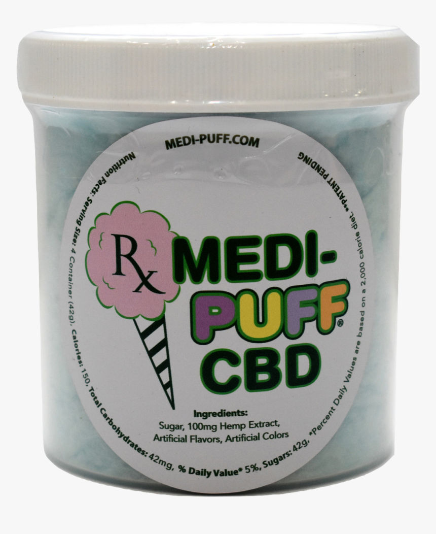 Blue Raspberry Cbd Cotton Candy, HD Png Download, Free Download