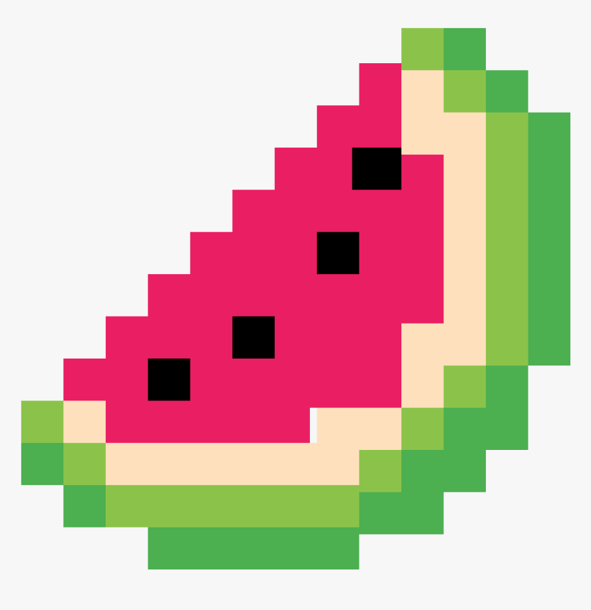 Minecraft Clipart Png Download Watermelon Pixel Art Transparent Png Kindpng